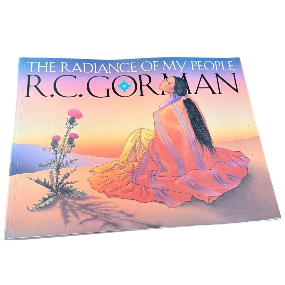 VTG RC Gorman The Radiance of My People Navajo Art Biography Book 1992 Softcover